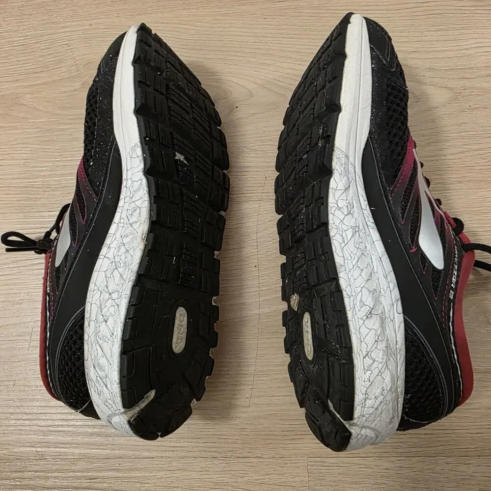 Brooks‎ Black Pink Addiction 13 Running Outdoor Fitness Sneakers Size 9.5